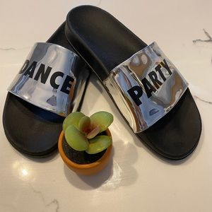 Nordstrom BP Dance 💃🏽Party Slides BNWOT